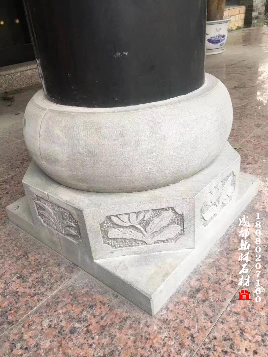 青石柱腳_柱墩_柱礎_磉磴